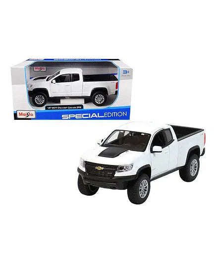 مايستو سيارة شيفروليه كولورادو ابيض سيارات داي كاست Maisto
