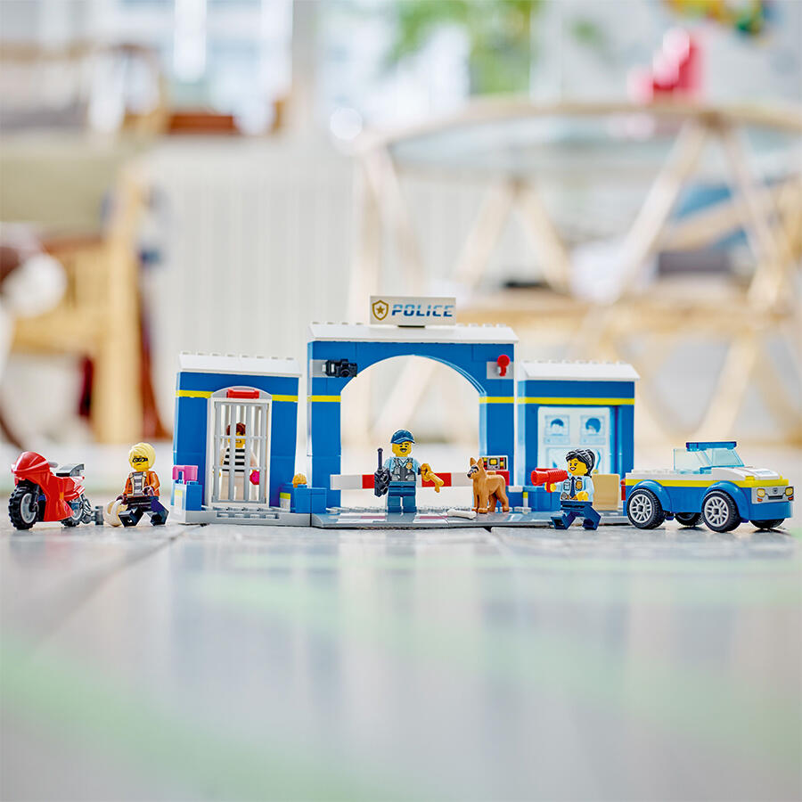 ليجو سيتي مطاردة قسم الشرطة مكعبات التركيب LEGO