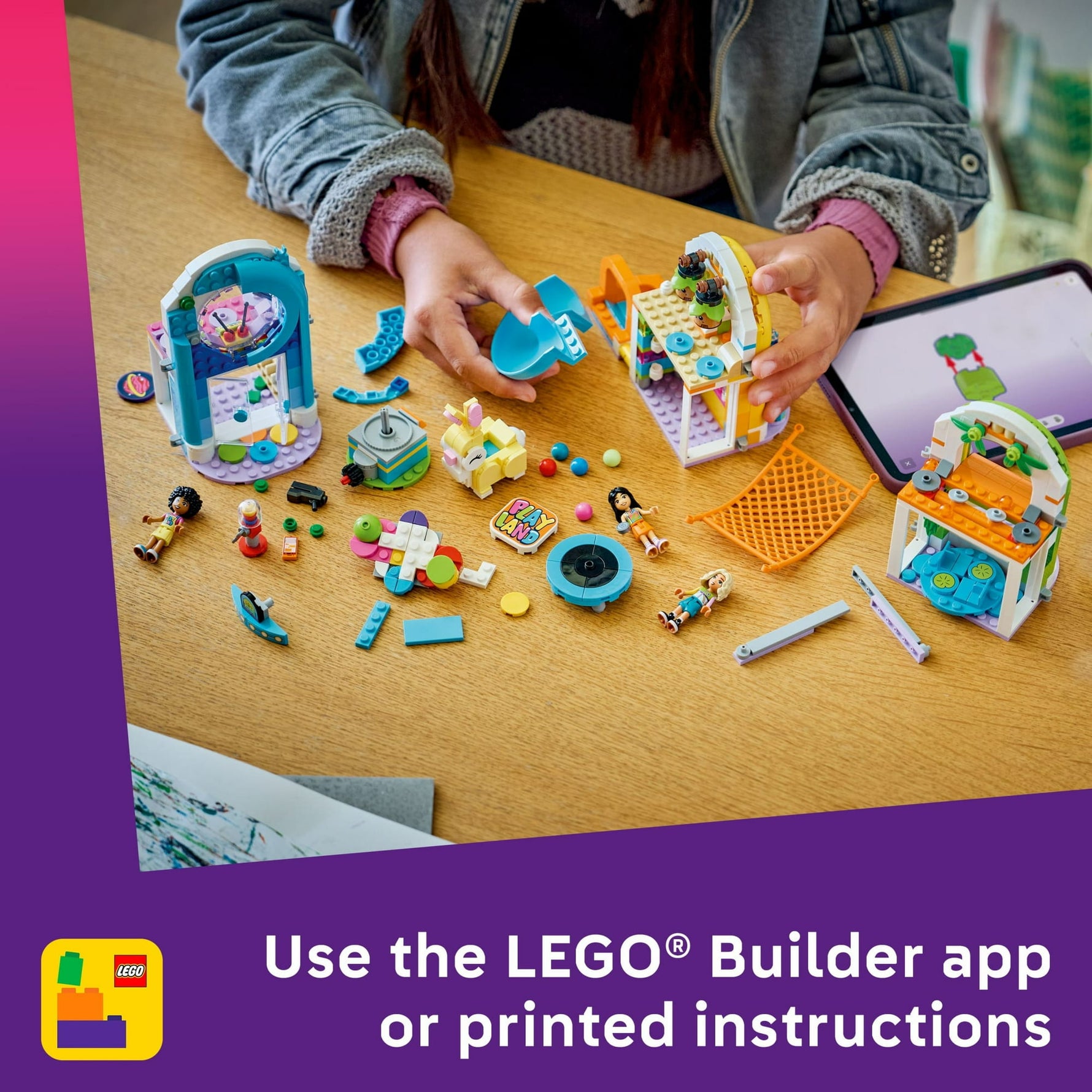 ليجو 42686 فريندز ملعب المرح الداخلي مكعبات التركيب LEGO