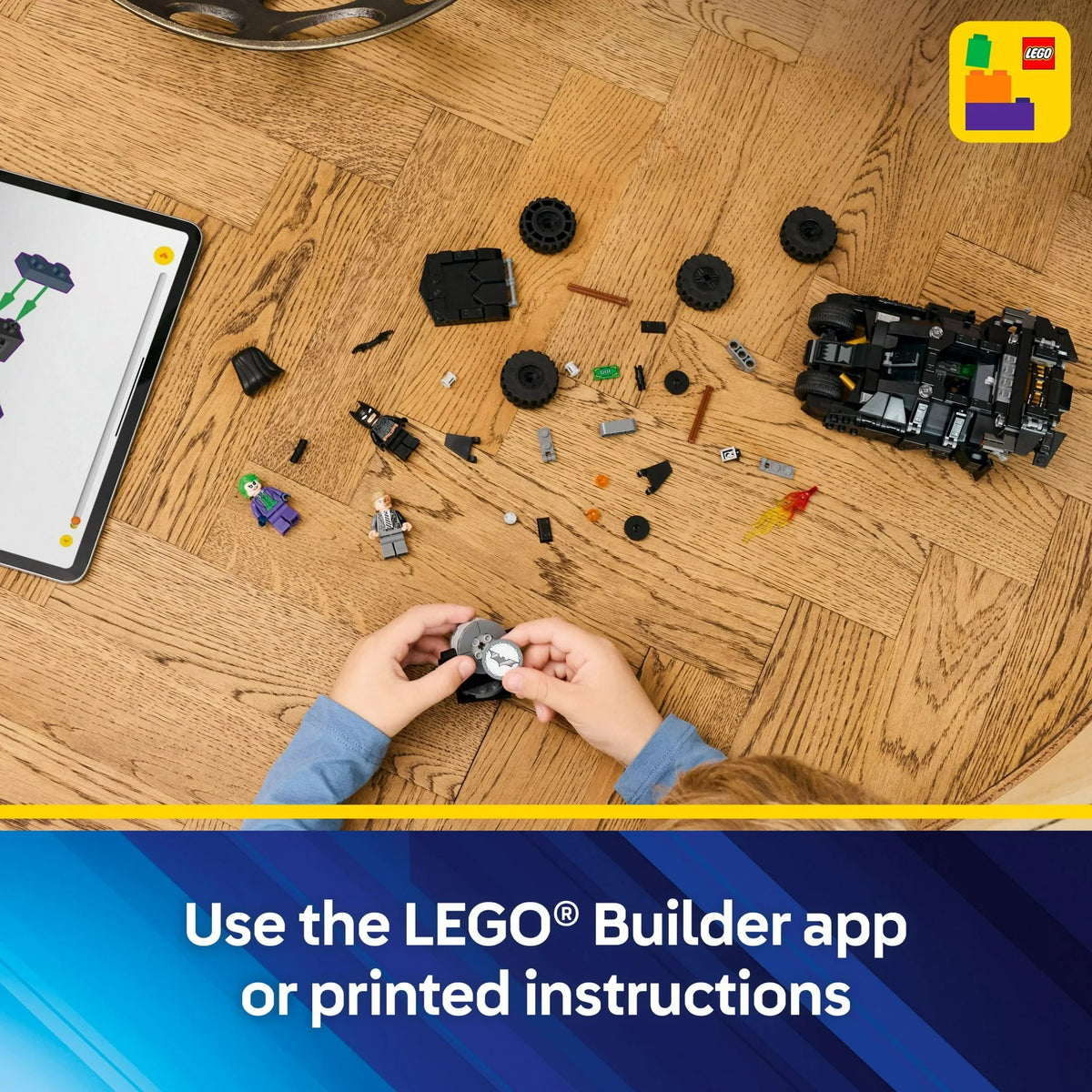 ليجو 76303 دي سي باتمان تمبلر ضد ذو الوجهين مكعبات التركيب LEGO
