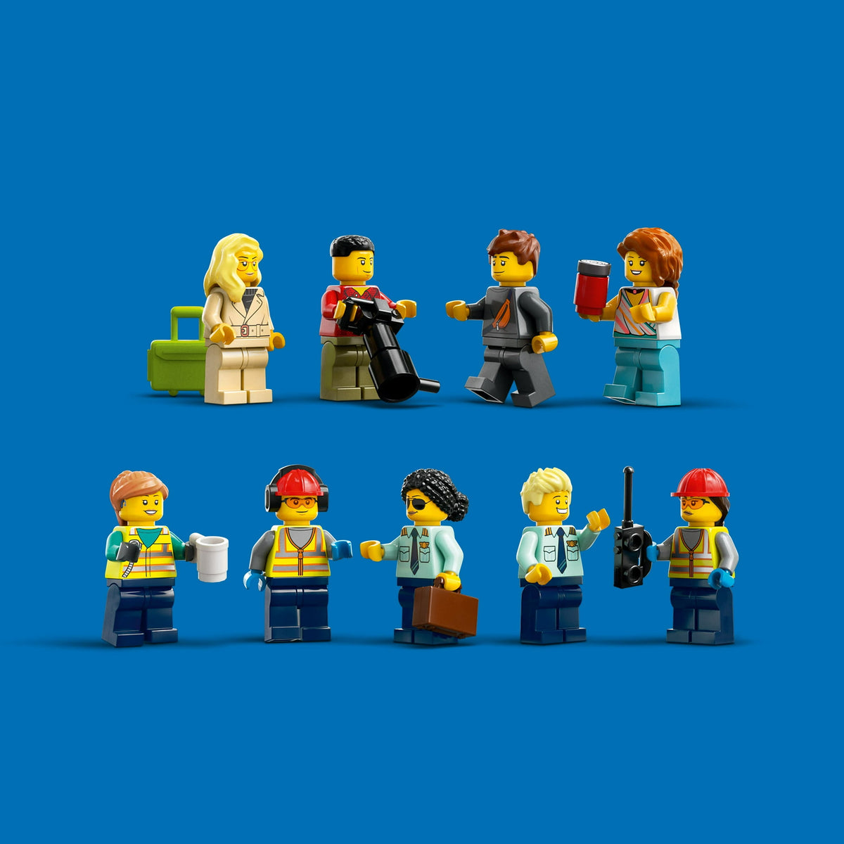 ليجو 60367 سيتي طائرة ركاب المدينة مكعبات التركيب LEGO