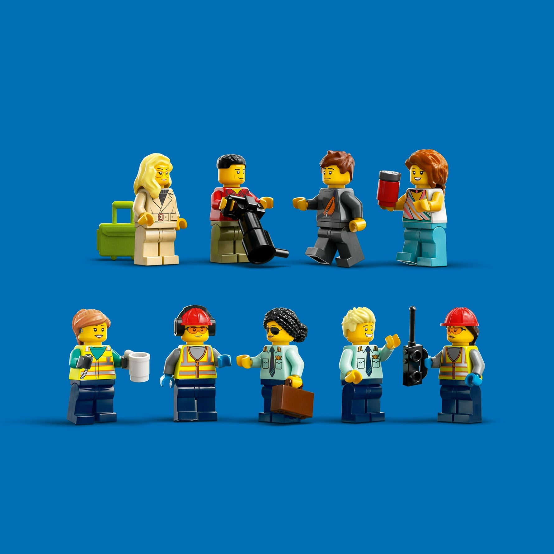 ليجو 60367 سيتي طائرة ركاب المدينة مكعبات التركيب LEGO