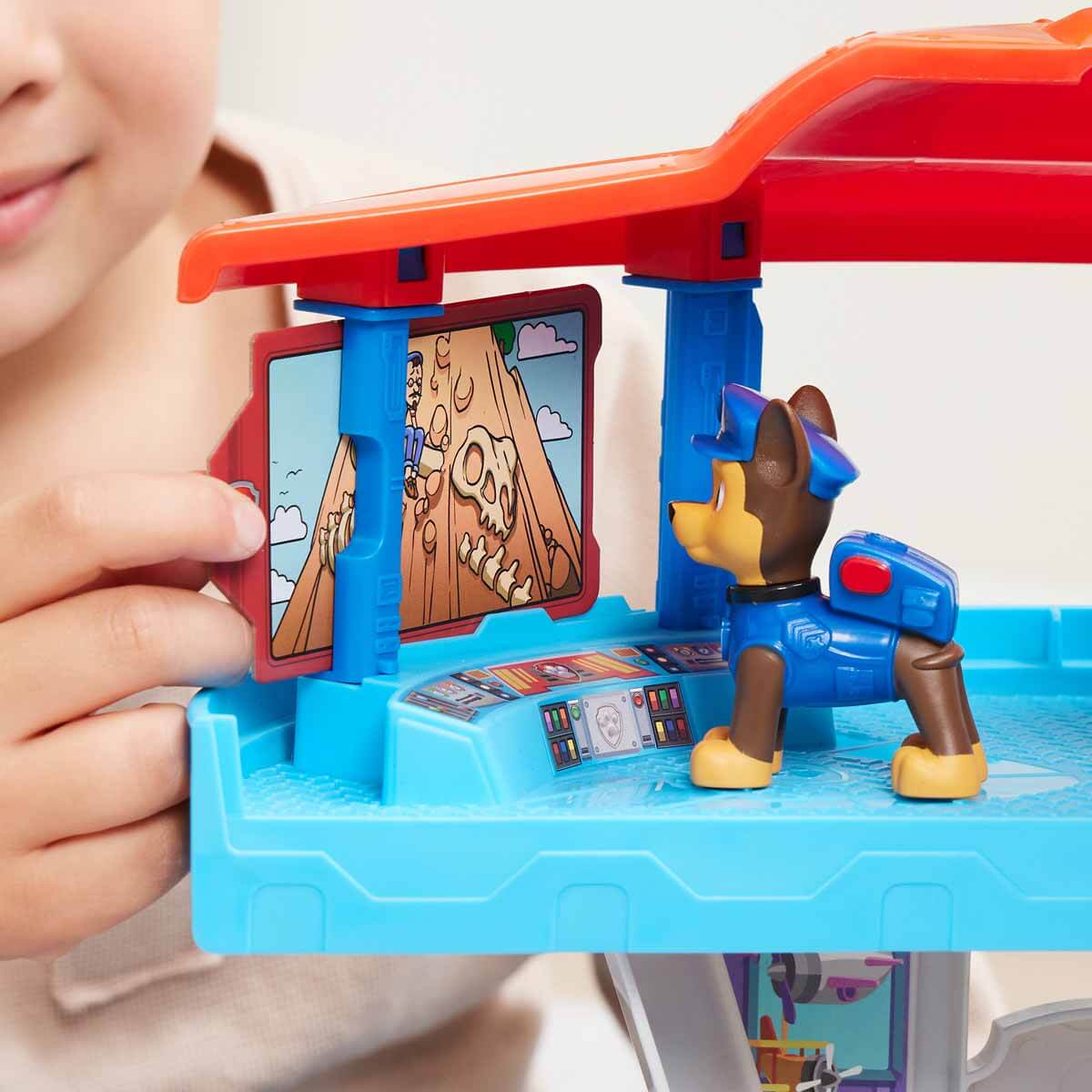 باو باترول العاب برج مراقبة مع قاذفة سيارة مركبات مع مسار Paw Patrol