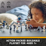 ليجو 75372 ستار وورز جندي مستنسخ روبوت قتالي مكعبات التركيب LEGO