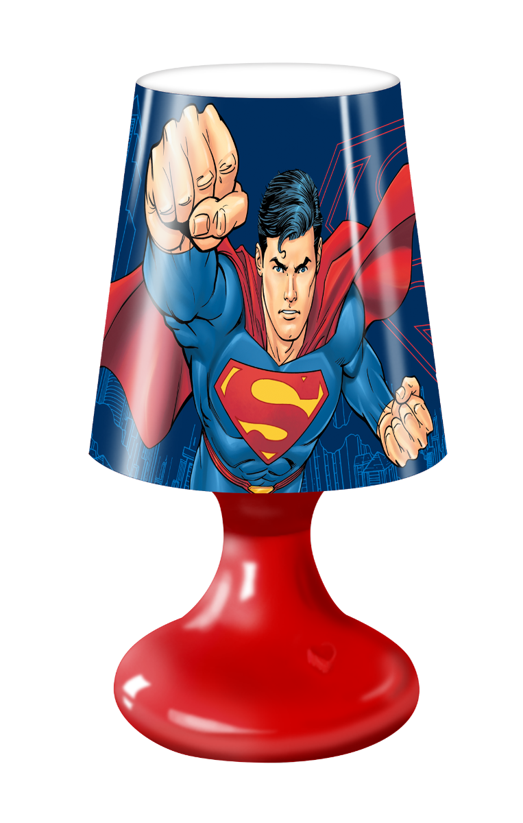 دي سي مصباح LED متغير اللون سوبرمان تقمص الأدوار DC