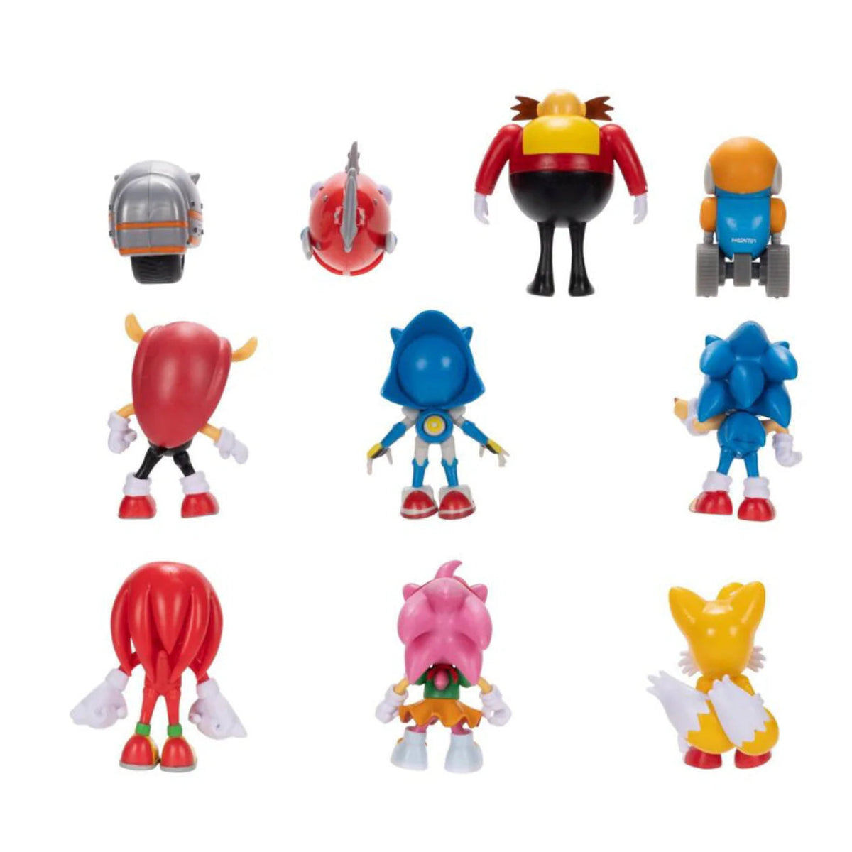 سونيك مجسم القنفذ الكلاسيكية 10 قطع شخصيات كرتونية Sonic