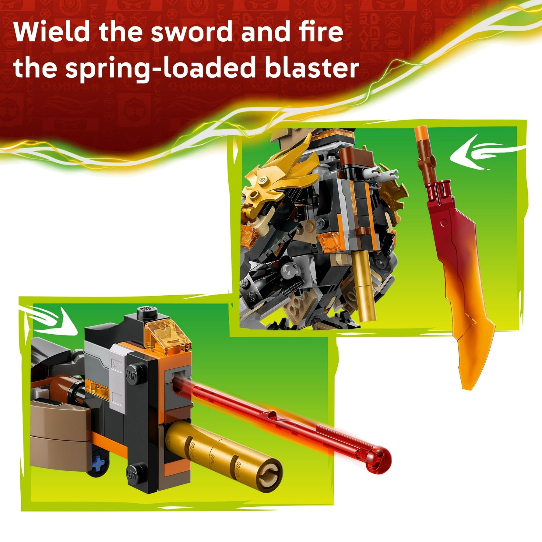 ليجو 71854 نينجاغو ميشن ميك دراغون مكعبات التركيب LEGO