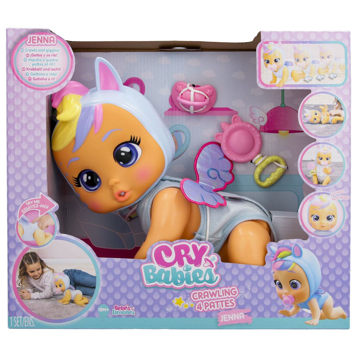 دمية جينا من كراي بيبيز دمى الشخصيات CRY Babies
