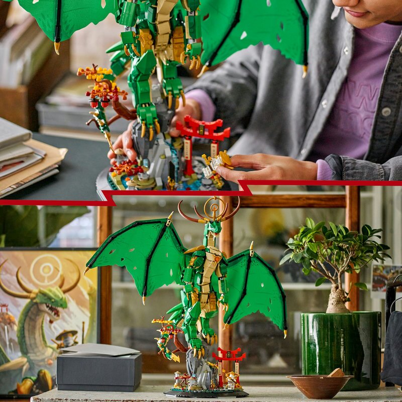 ليجو 71847 نينجاغو التنين الحارس مكعبات التركيب LEGO