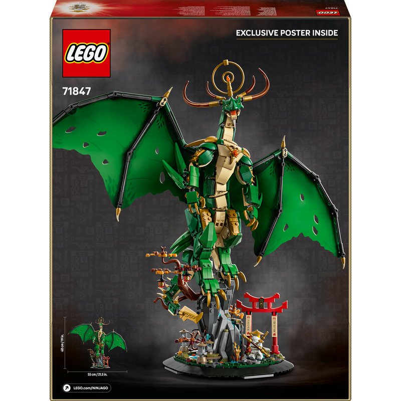 ليجو 71847 نينجاغو التنين الحارس مكعبات التركيب LEGO