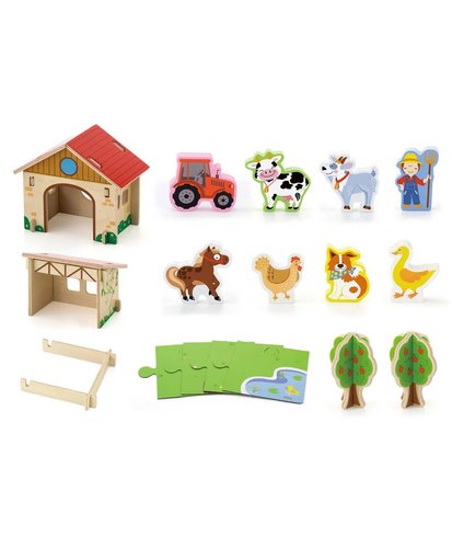فيجا المزرعه اخشبية العاب تعليمية VIGA