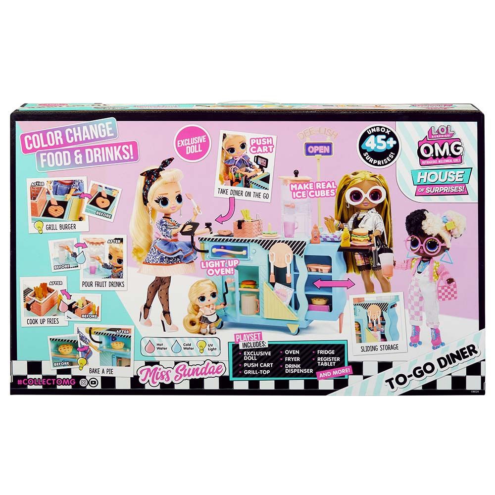 ال او ال سربرايز العاب العشاء مع دمية دمية مع اكسسوارات LOL Surprise