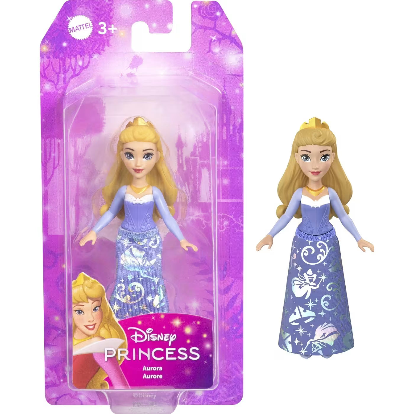 ديزني برينسس دمية اورورا 9 سم شخصيات كرتونية Disney
