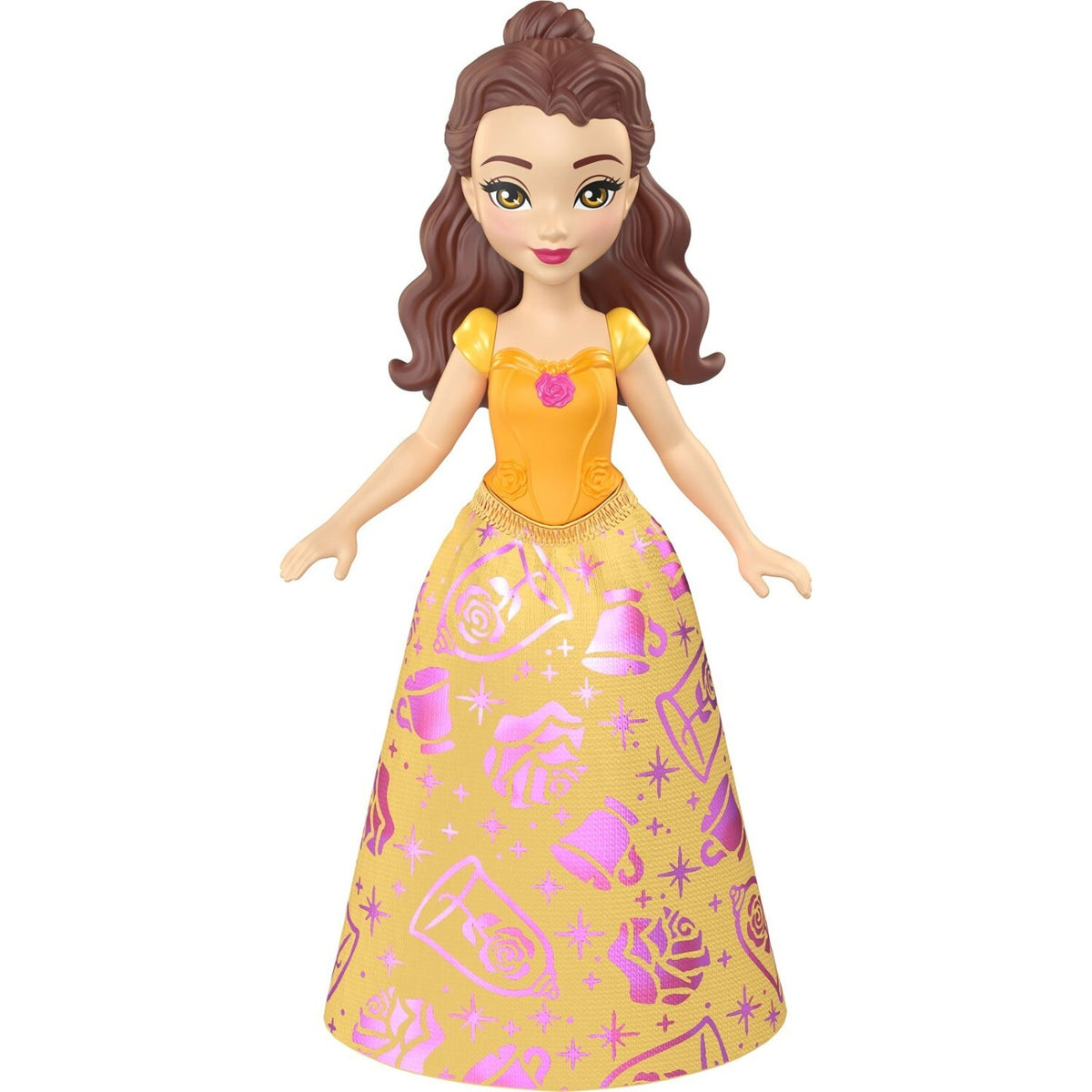 ديزني برينسيس دمية بيل الصغيرة 9 سم شخصيات كرتونية Disney