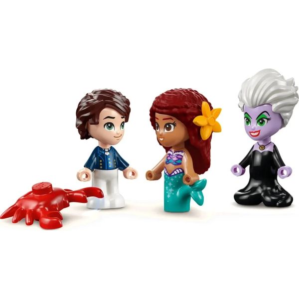 ليجو ديزني كتاب ذا ليتل ميرميد ستوري مكعبات التركيب LEGO