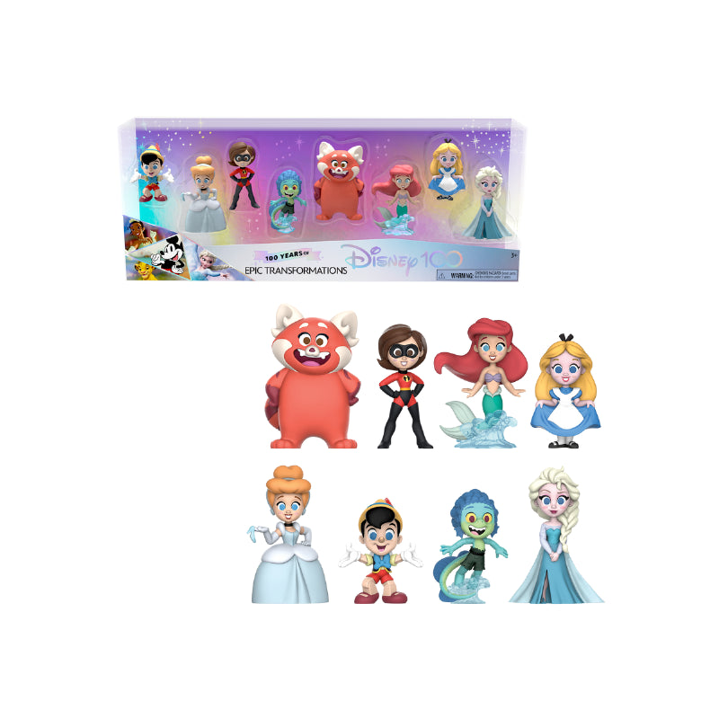 ديزني 100 عام من التحولات الملحمية 8 شخصيات شخصيات كرتونية Disney
