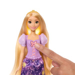 ديزني برينسيس دمية رابونزيل بشعر مضيء دمية مع اكسسوارات Disney
