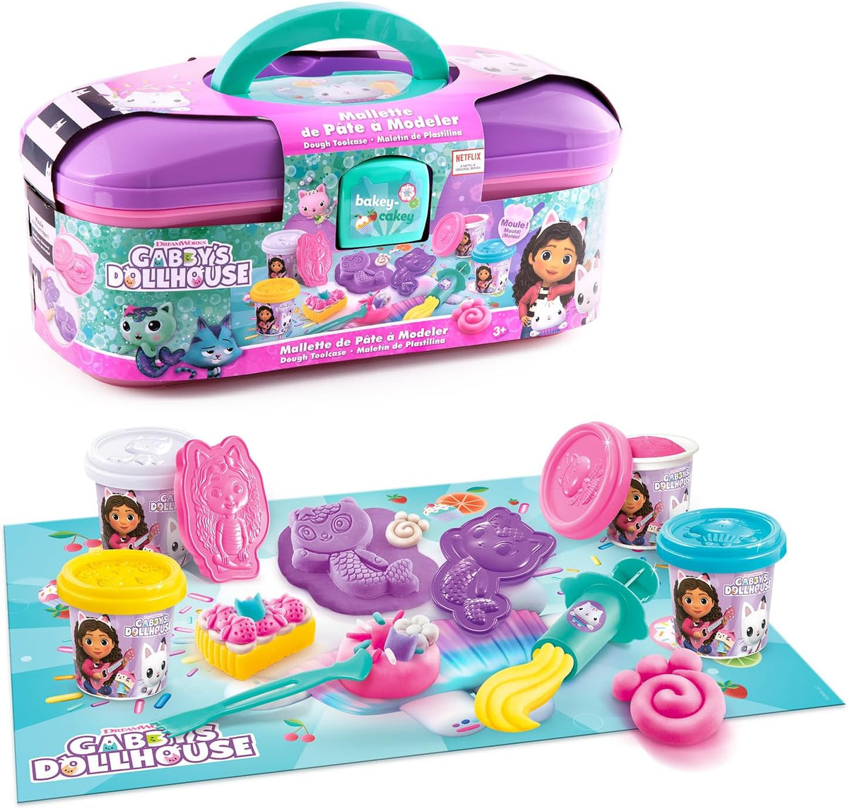 كانال تويز حقيبة أدوات عجين غابي الصلصال والمعجون canal toys