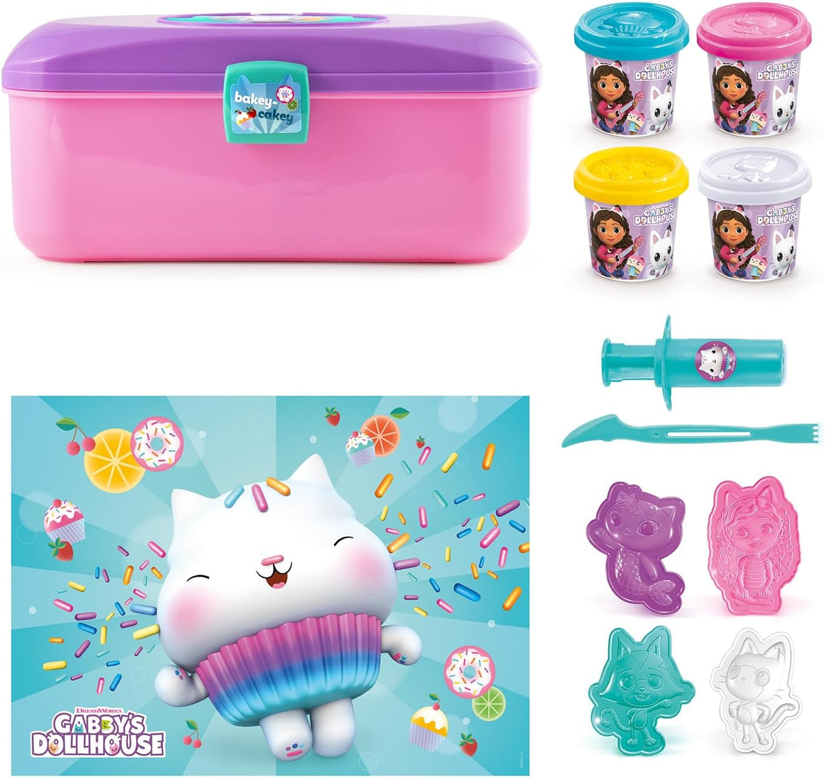 كانال تويز حقيبة أدوات عجين غابي الصلصال والمعجون canal toys