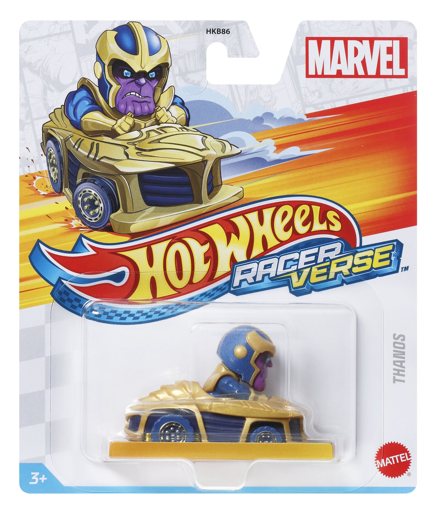 هوت ويلز سيارة مارفل ثانوس مركبات الأطفال HotWheels