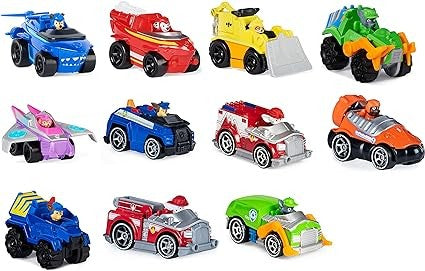 سيارة المعادن من باو بيرول اشكال متنوعه Paw Patrol