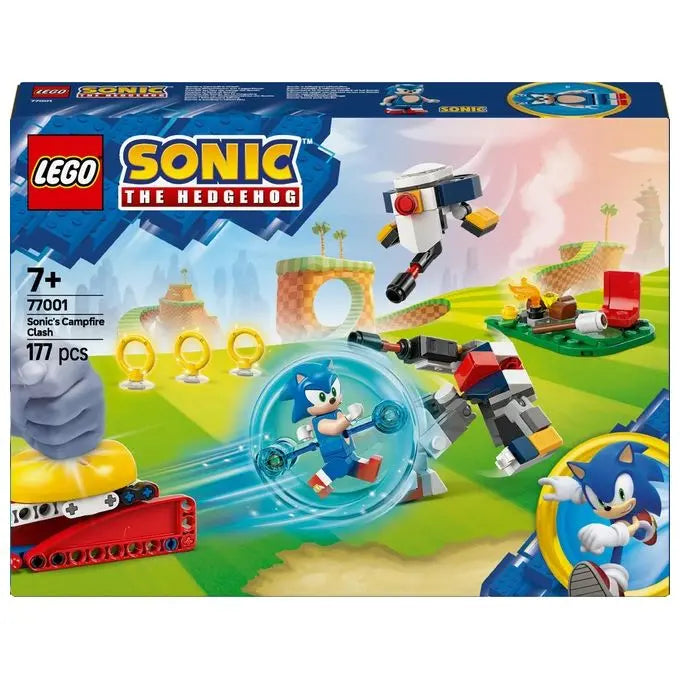 ليجو 77001 سونيك كامب فاير كلاش مكعبات التركيب LEGO