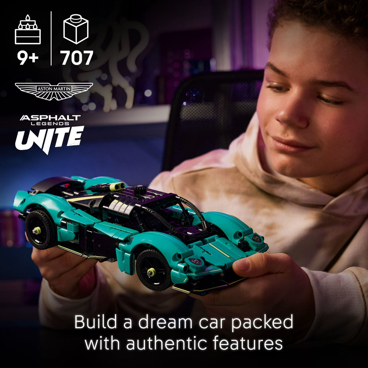 ليجو 42208 تكنيك سيارة أستون مارتن فالكيري مكعبات التركيب LEGO