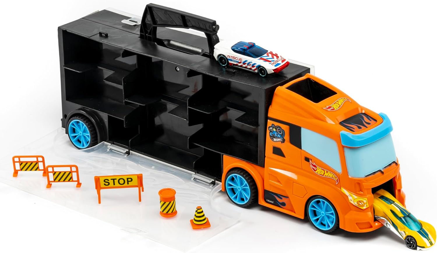 هوت ويلز حقيبة شاحنة السيارات ناقلة سيارات HotWheels
