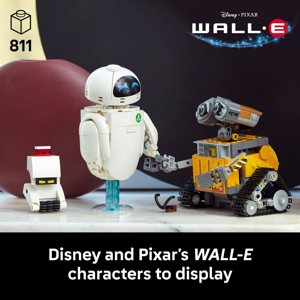 ليجو 43279 ديزني وول-إي وإيف مكعبات التركيب LEGO