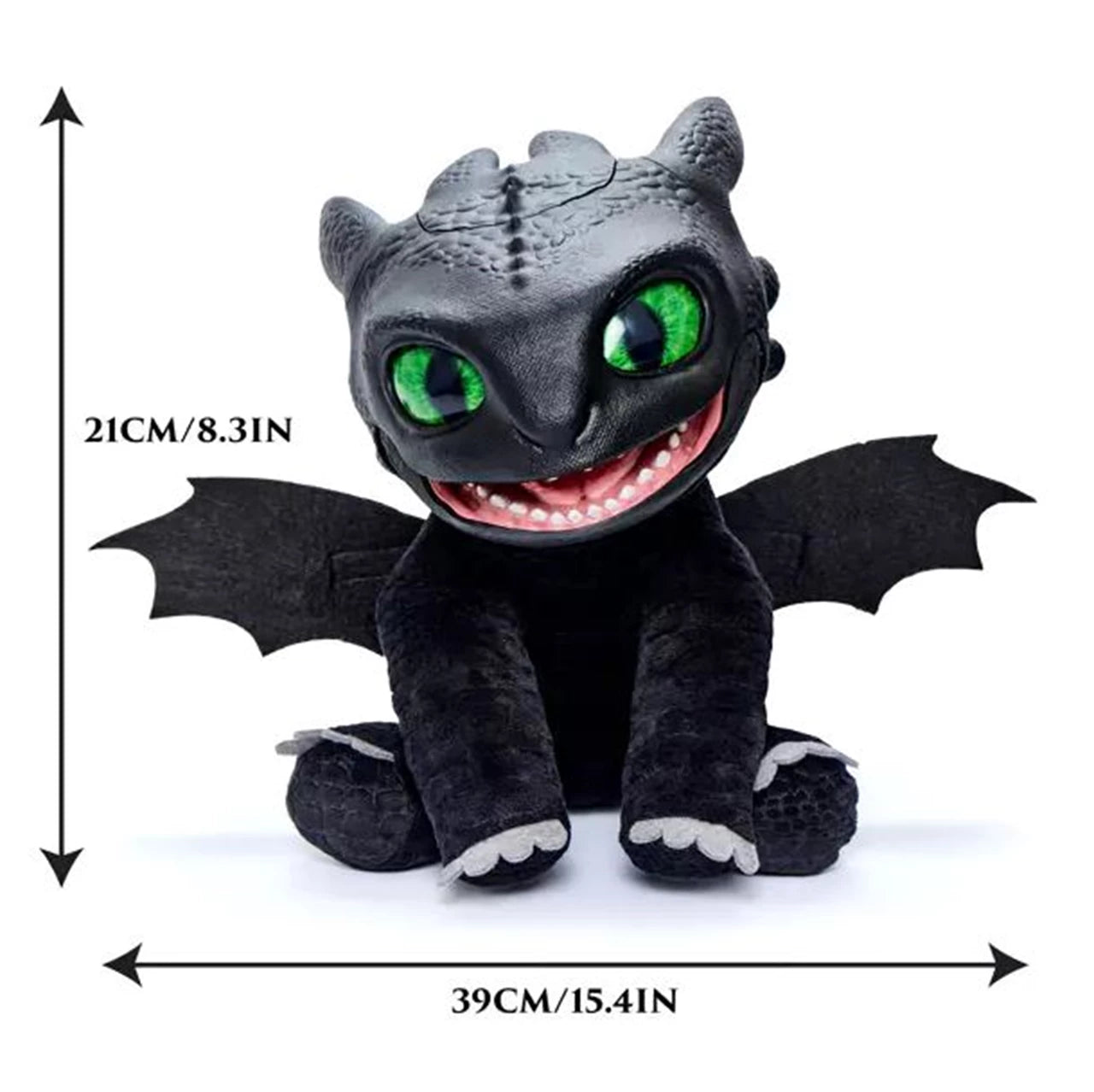 كيف تدرب تنينك دمية بلا أسنان إلكترونية مجسمات الحيوانات How To Train Your Dragon