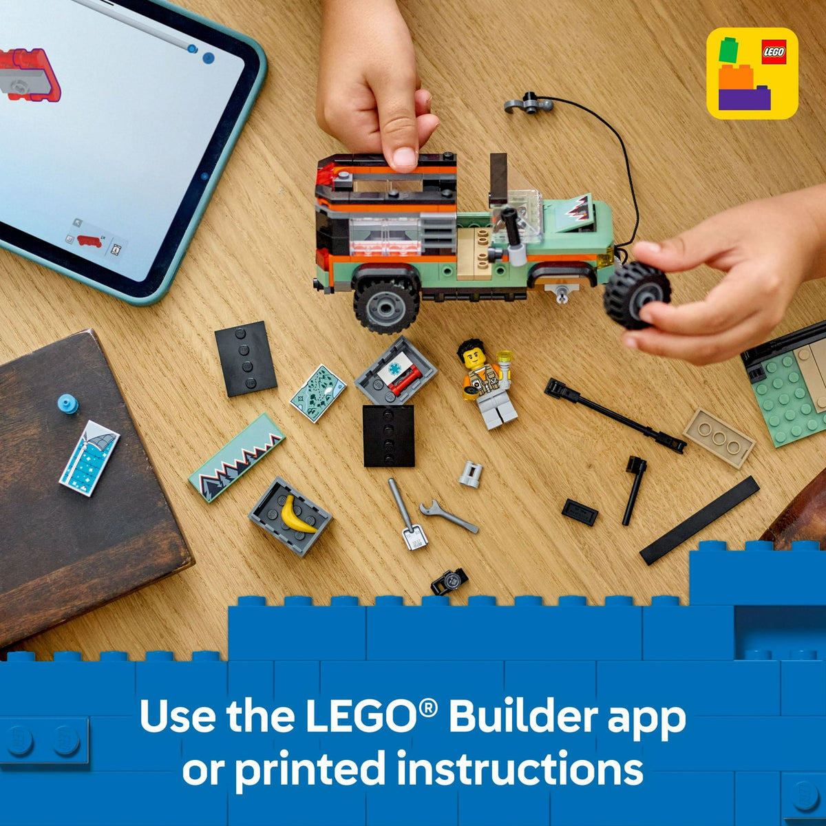 ليجو 60447 سيتي شاحنة الجبال مكعبات التركيب LEGO