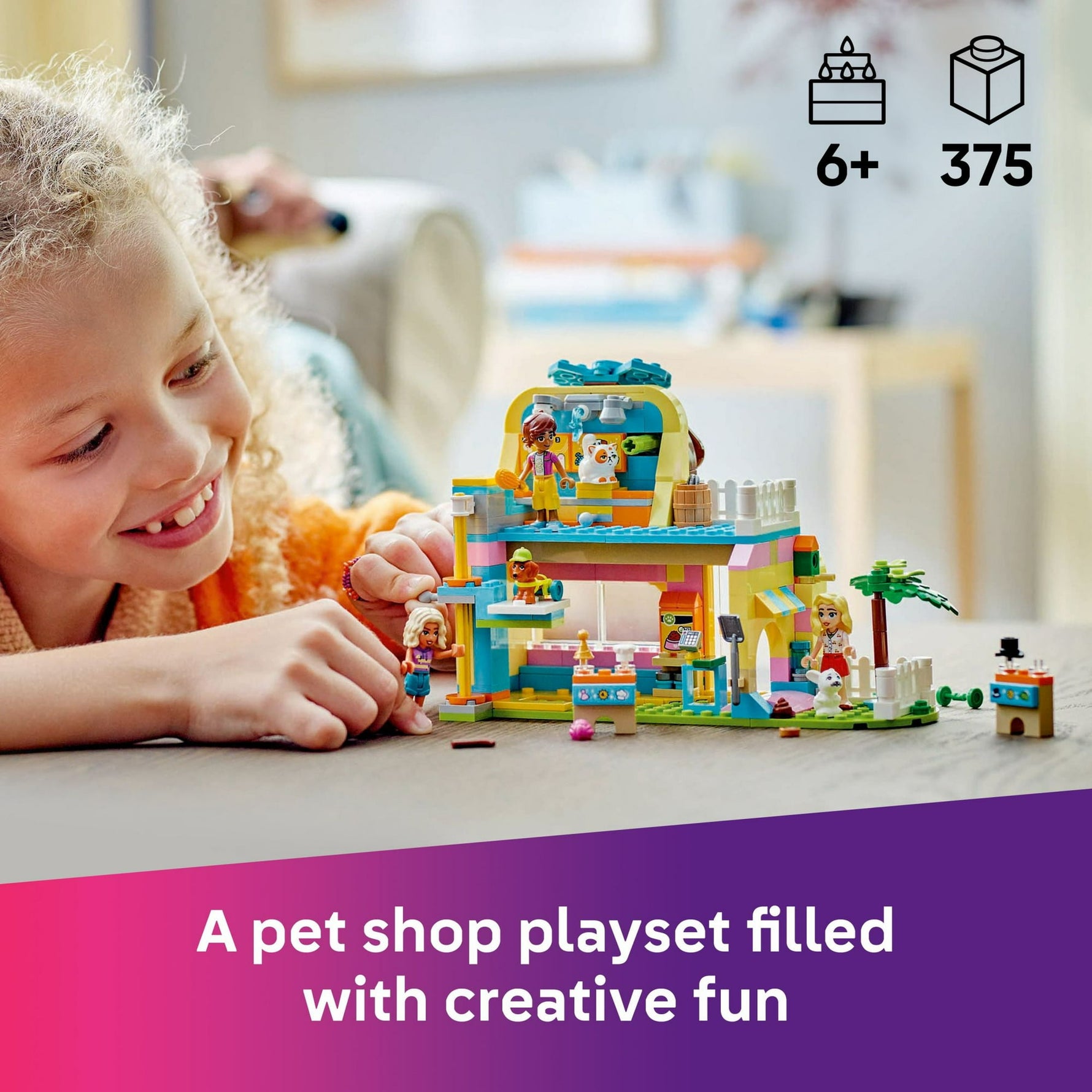 ليجو 42650 فريندز متجر مستلزمات الحيوانات الأليفة مكعبات التركيب LEGO