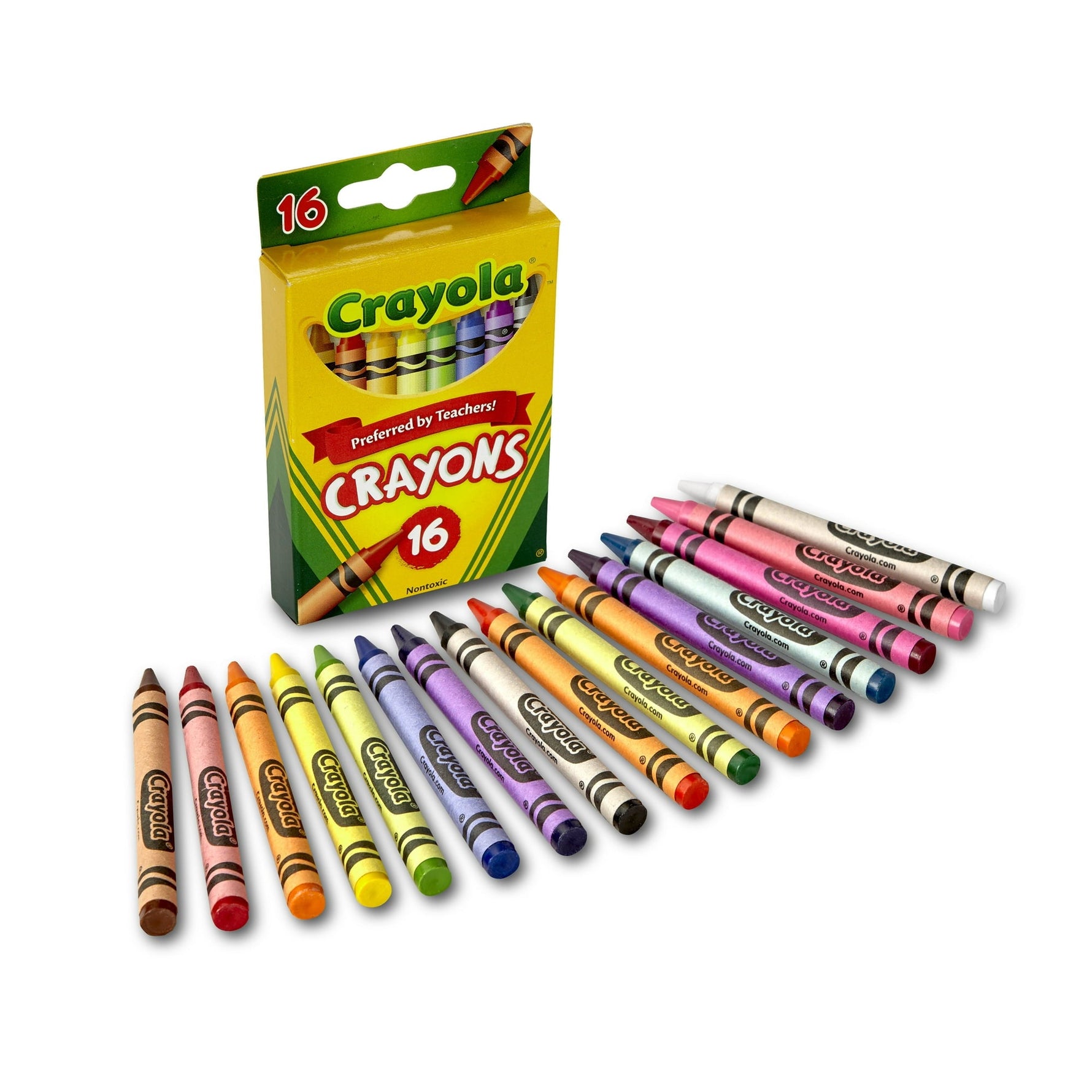 كرايولا أقلام تلوين كلاسيكية 16 قطعة رسم و تلوين Crayola