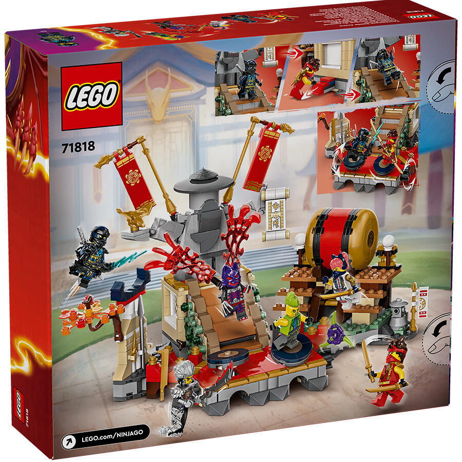 ليجو نينجاغو لعبة بطولة باتل أرينا مكعبات التركيب LEGO