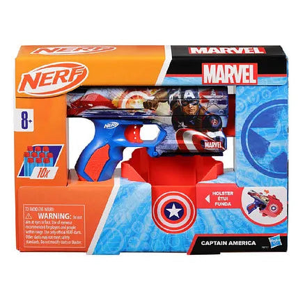 نيرف مسدس سهام كابتن أمريكا مسدسات مطاطية Nerf