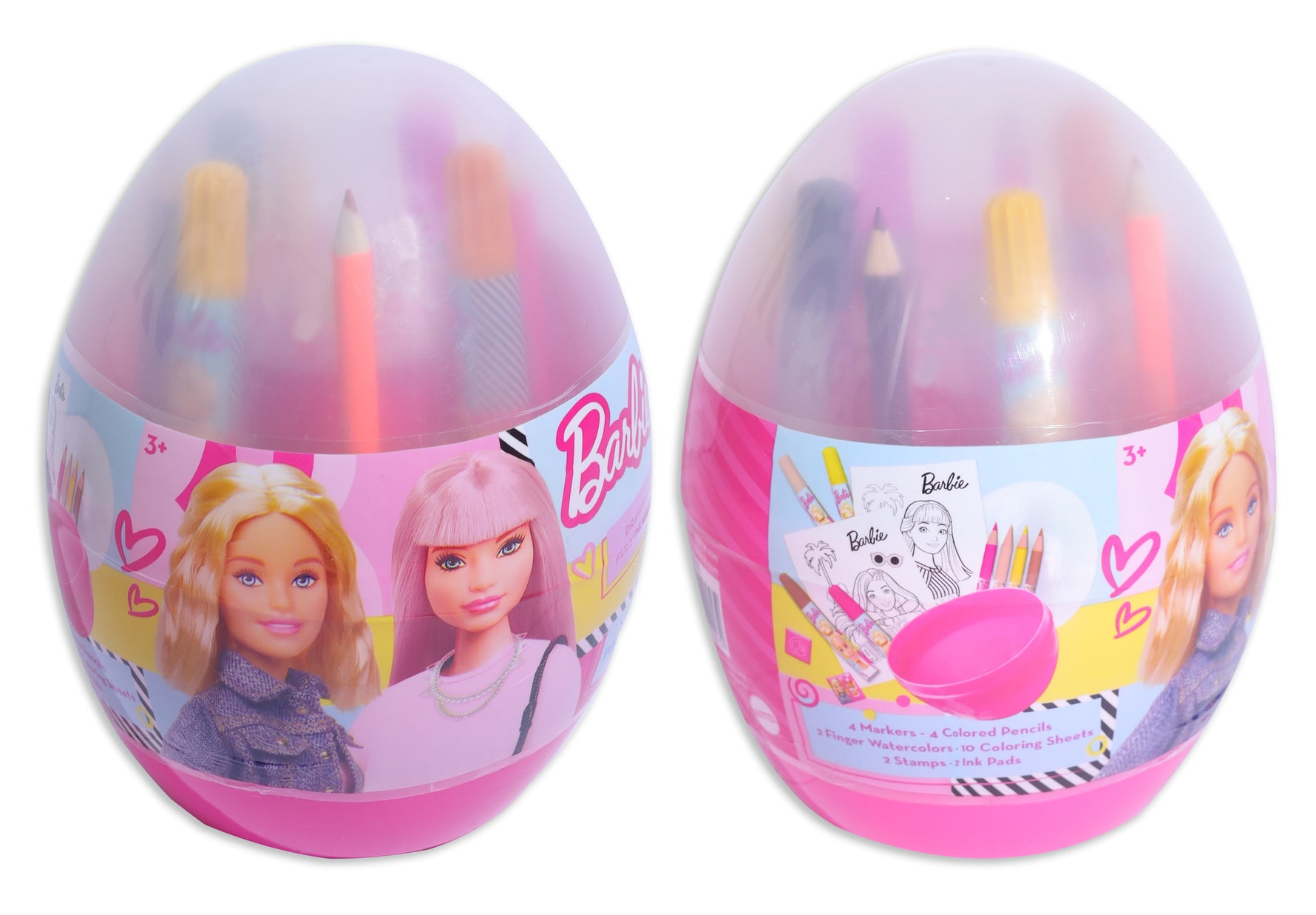 باربي لعبة بيضة الوان رسم و تلوين Barbie