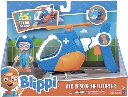 بلبي طائره هليكوبتر Blippi