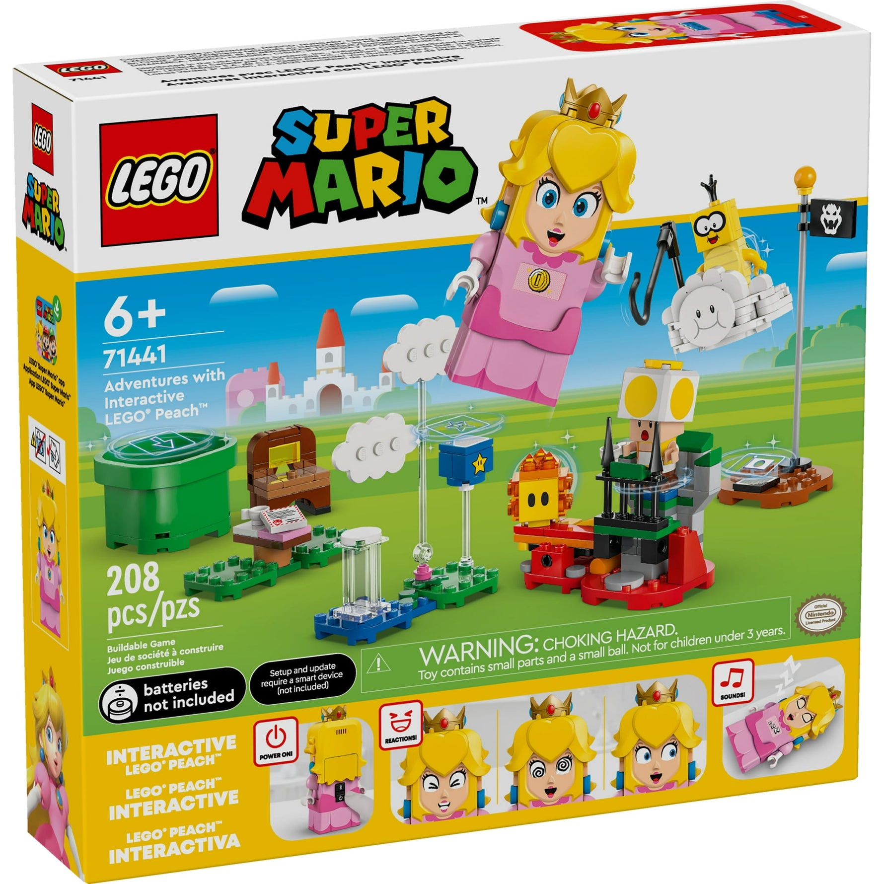 ليجو 71441 سوبر ماريو مغامرات بيتش التفاعلية مكعبات التركيب LEGO