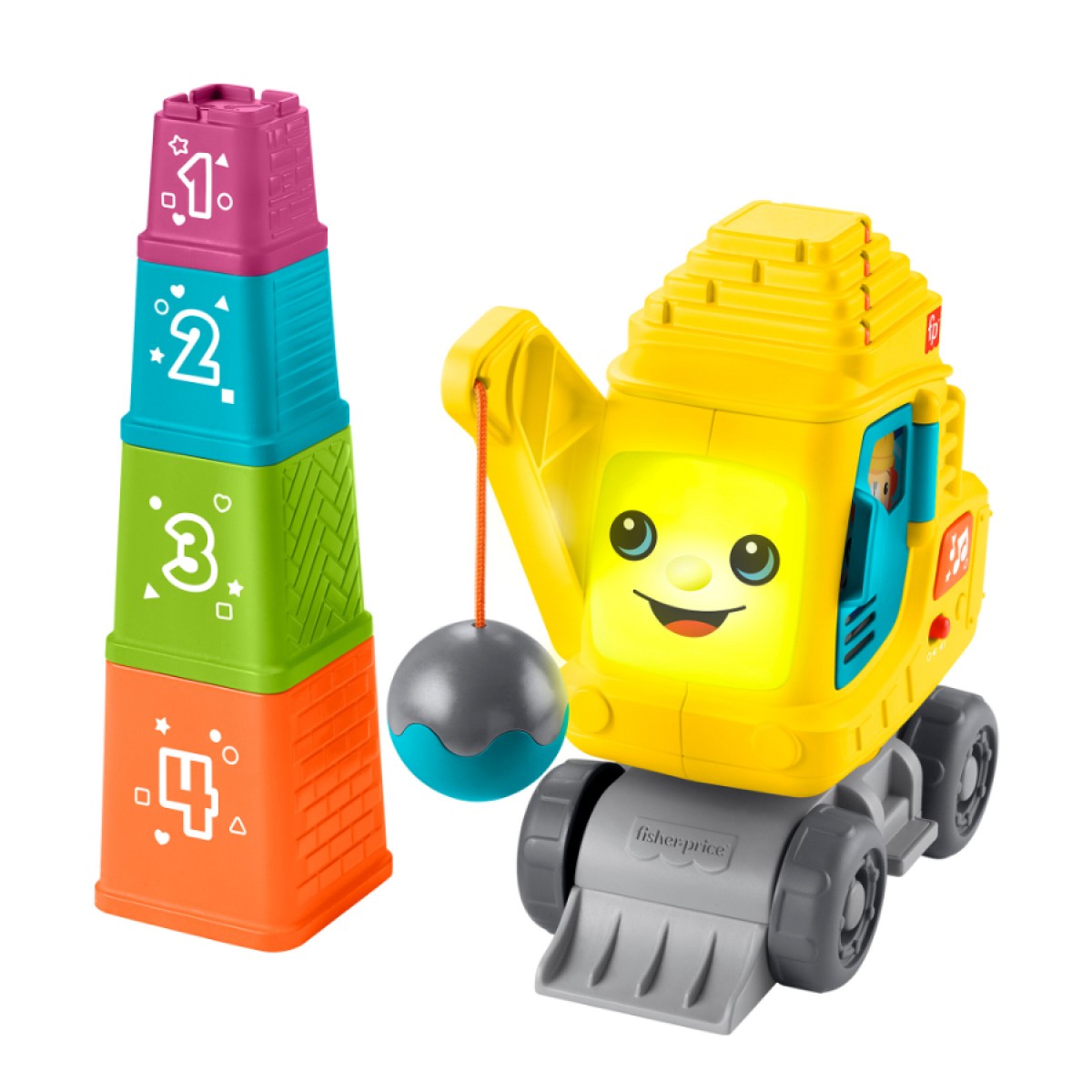 فيشر برايس رافعة العد والتكديس مواليد تفاعلي Fisher-Price