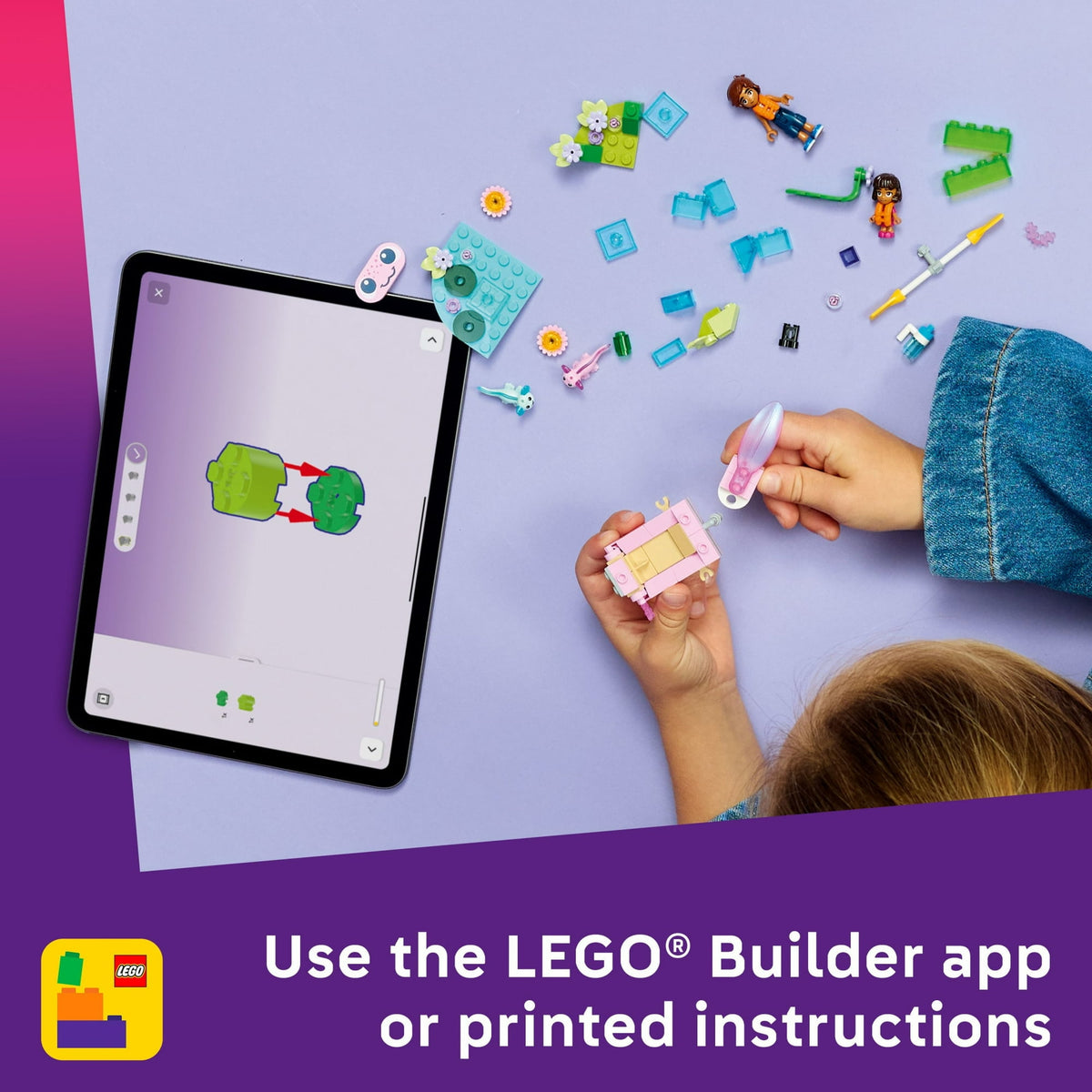 ليجو 42681 فريندز قارب مغامرات الأكسولوتل مكعبات التركيب LEGO
