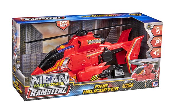 تيمسترز لعبة طائرة هليكوبتر قسم الإطفاء المركبات المتنوعه Teamsterz