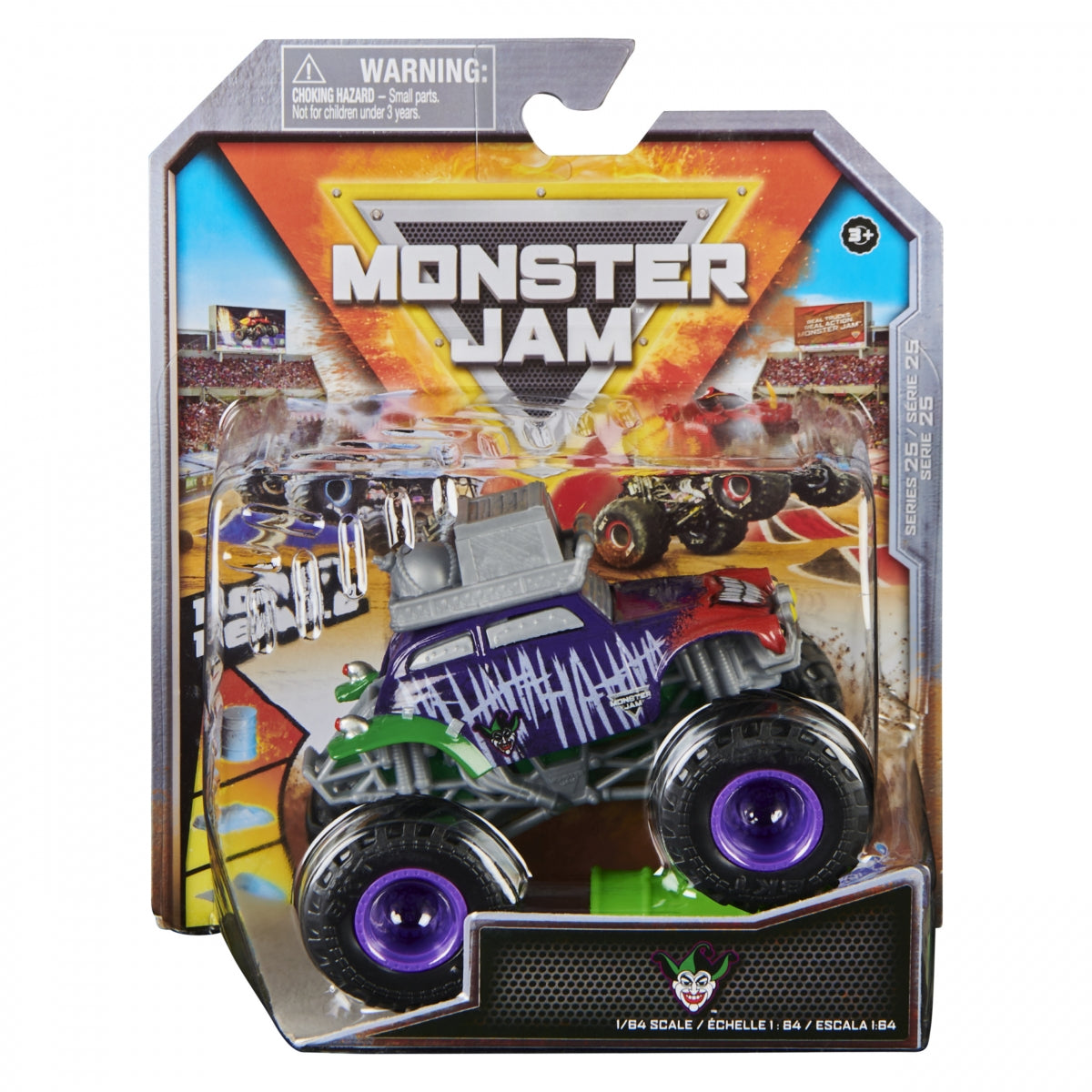 مونستر جام شاحنة جوكر هيروز سيارات داي كاست Monster Jam