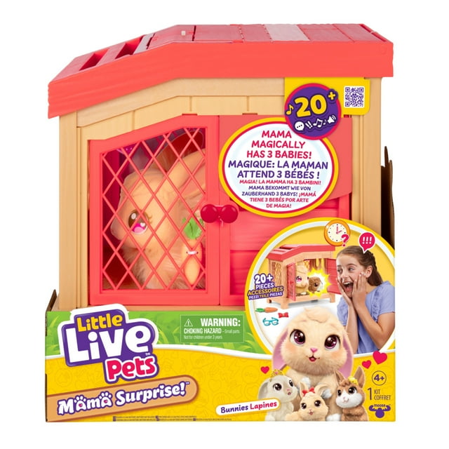 ليتل لايف بيتس لعبه الأرنب مجسمات الحيوانات Little Live Pets