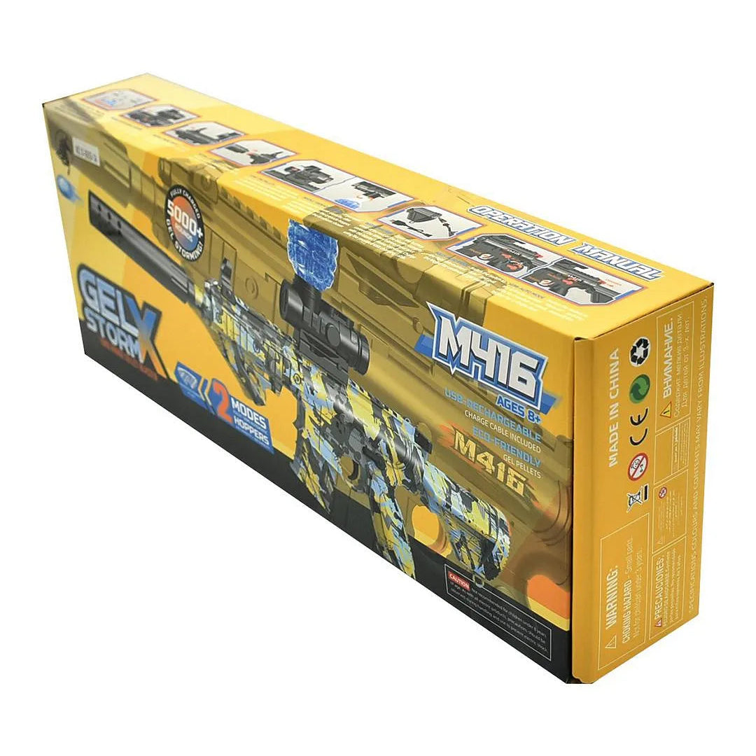 ونغويل مسدس جل ستورم إم 416 مسدسات مطاطية LongWell