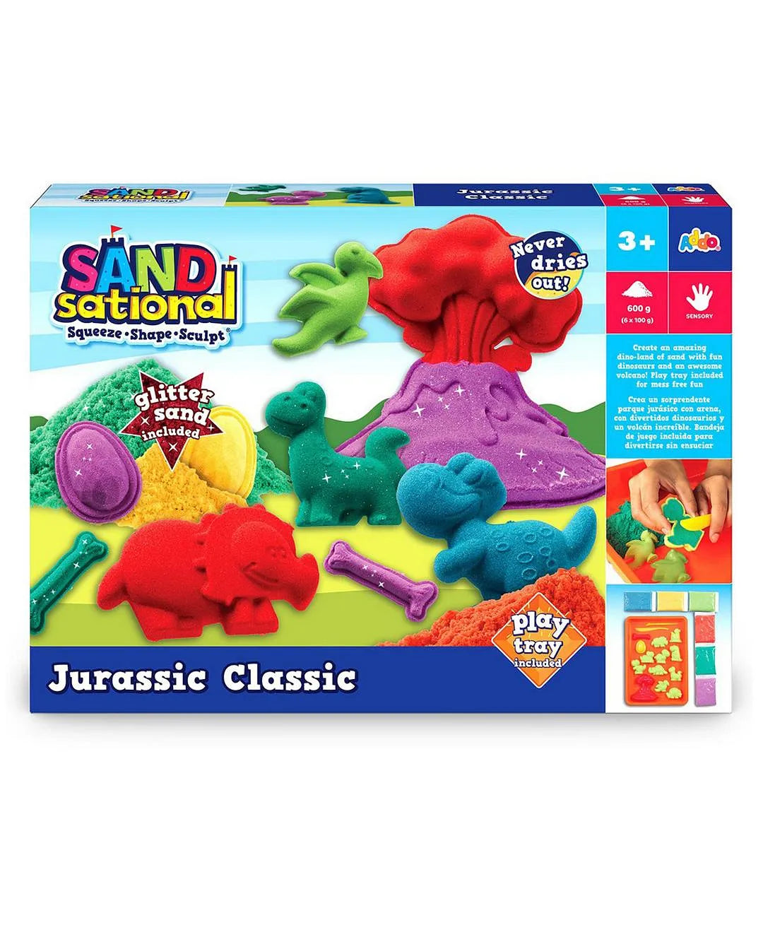 ادو رمال جوراسيك الكلاسيكية تشكيل الرمل Addo