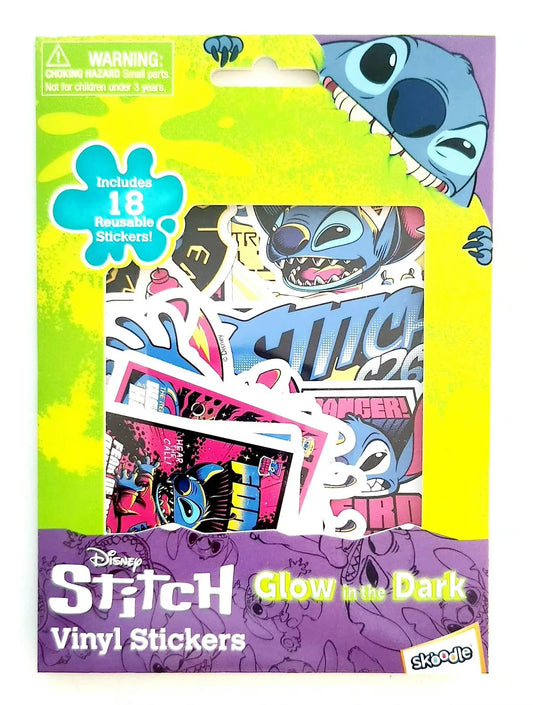 ديزني ملصقات ستيتش المضيئة في الظلام رسم و تلوين Disney