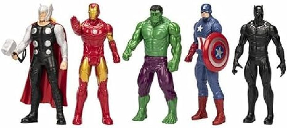 مارفل شخصيات افنجرز 5 قطع Marvel