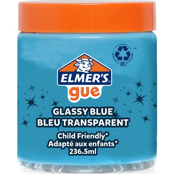 ايلميرز سلايم ازرق شفاف سلايم Elmer's