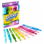 كرايولا أقلام تلوين قابلة للغسل 10 ألوان رسم و تلوين Crayola