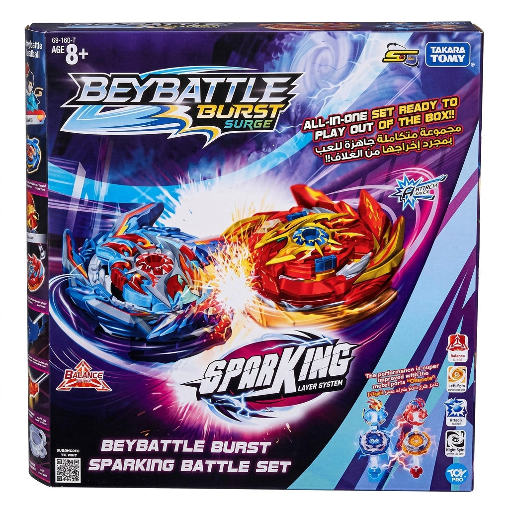 بي باتل بيرست شرارة المعركة بلابل مع حلبة وجهاز إطلاق ألعاب الأكشن BeyBattle